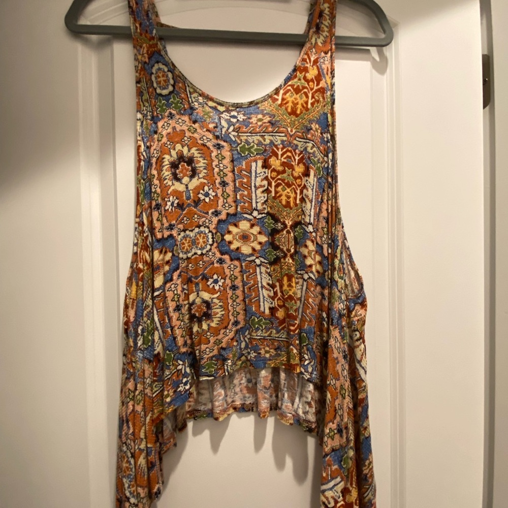 Painted Threads printed tank top
